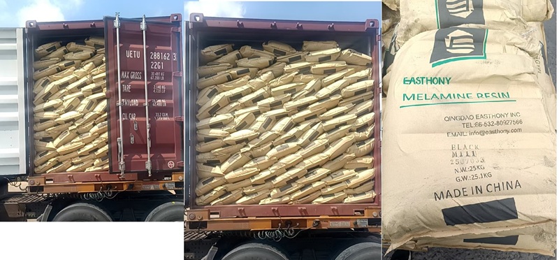 Melamine Resin Shipping